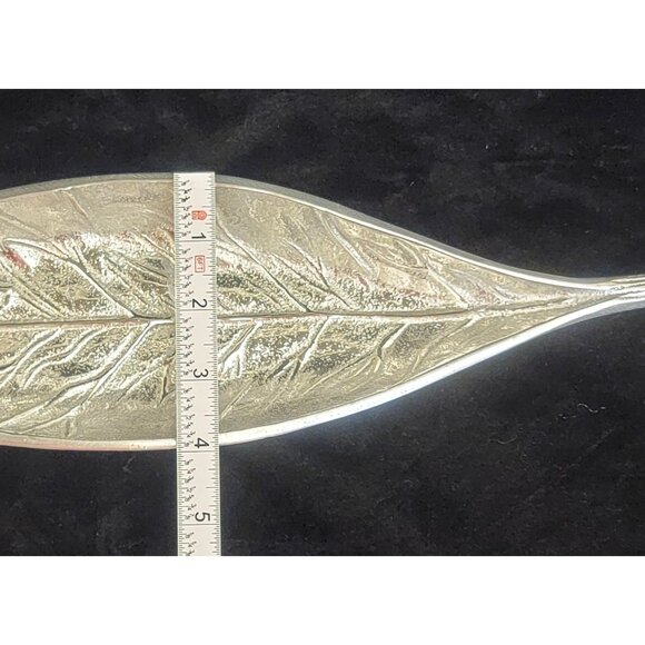 Martha Stewart Pewter Leaf Dish - Picture 7 of 10